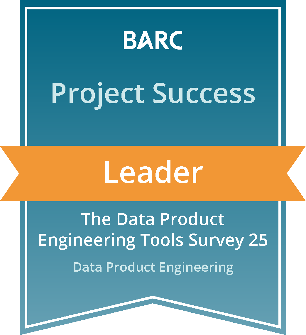 BARC Leader — Project Success, Data Product Engineering 2025 – Data Management Survey 25